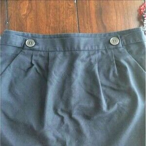 Armani Exchange Structured Pleated Mini Skirt